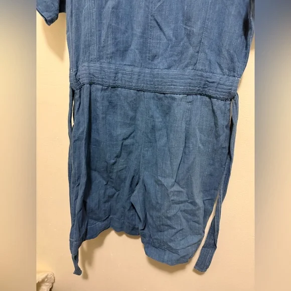 NYMANE WYLDER ROMPER INDIGO COTTON XS - Picture 6 of 8